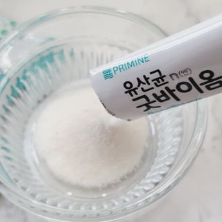 프리마인 유산균 국가지정연구소 선정, 살아있는 생유산균 200억 마리의 힘. 유산균n굿바이옴플러스 — 4점을 준 리뷰어가 2021년 10월 올린 사용 사진