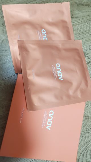아노브코스메틱스 리커버 마스크팩 — 3.5점을 준 리뷰어가 2021년 10월 올린 사용 사진