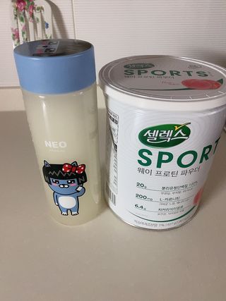 셀렉스스포츠 셀렉스 스포츠 웨이 프로틴 파우더 2종 택 1[원통형] — 5점을 준 리뷰어가 2021년 3월 올린 사용 사진
