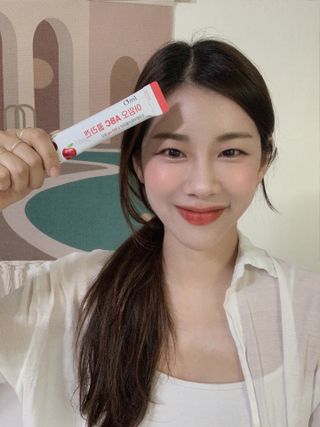 아임오 ABC 콜라겐 젤리 14포 — 5점을 준 리뷰어가 2021년 10월 올린 사용 사진