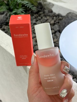 산다화 더블 이펙트 안티 링클 세럼 50ml — 5점을 준 리뷰어가 2023년 12월 올린 사용 사진