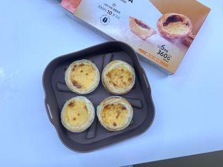 디앙뜨 포르투갈 에그타르트 오리지널 맛+패션후르츠+초콜릿타르트 맛 중 택1 — 5점을 준 리뷰어가 2021년 8월 올린 사용 사진