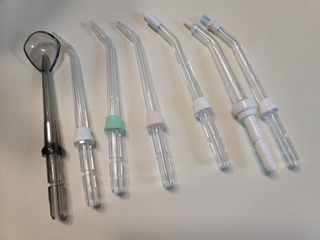 주식회사 클린디 [클린디] 양치 후 남은 이물질, 물치실로 완벽 제거 🦷 구강세정기 세트 [맞춤 칫솔 + 치약 포함] — 5점을 준 리뷰어가 2021년 12월 올린 사용 사진