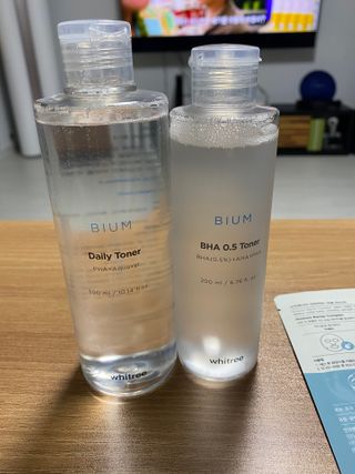 화이트리 비움 데일리 토너, 바하 0.5토너 세트 — 4.5점을 준 리뷰어가 2021년 1월 올린 사용 사진