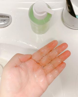 아이토리 시카 앰플 더블 클렌저 — 5점을 준 리뷰어가 2022년 11월 올린 사용 사진