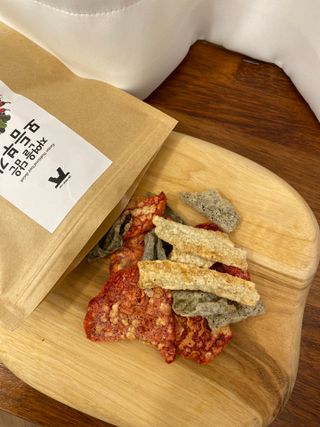자연을담은모듬부각 — 5점을 준 리뷰어가 2022년 1월 올린 사용 사진