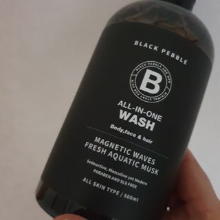 블랙페블 올인원 워시 마그네틱 웨이브 500ml — 4.5점을 준 리뷰어가 2021년 5월 올린 사용 사진