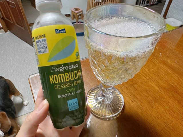 [매일유업] 더그레잇티 44kcal 콤부차 300ml *12개입 (오리지널 6개+베리리치 6개) 리뷰 사진