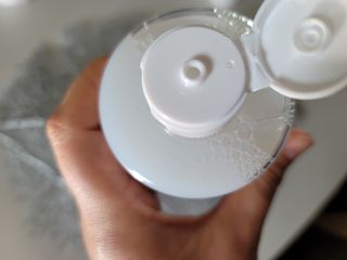 랑벨 수퍼내츄럴 수분잠금 토너 500ml (수분, 보습, 피부장벽 토너) — 5점을 준 리뷰어가 2022년 4월 올린 사용 사진