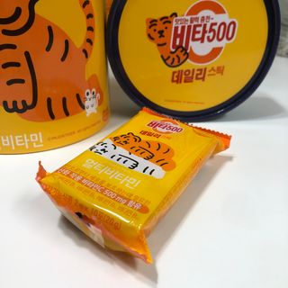 광동생활건강 프리 [광동] VB와 VC를 함유한 멀티 비타민 비타 500 데일리 스틱 180포 — 5점을 준 리뷰어가 2022년 6월 올린 사용 사진