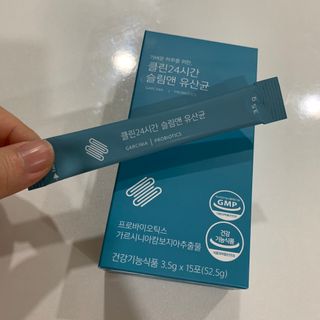 클린24시간 슬림앤유산균 1박스 (3.5g X 15포) — 4.5점을 준 리뷰어가 2022년 11월 올린 사용 사진