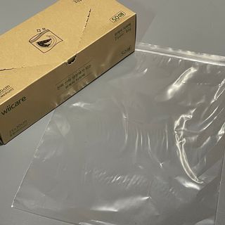 위케어 진짜 산화생분해가 가능한 위생장갑,롤백,지퍼백 친환경 제품 — 5점을 준 리뷰어가 2021년 2월 올린 사용 사진