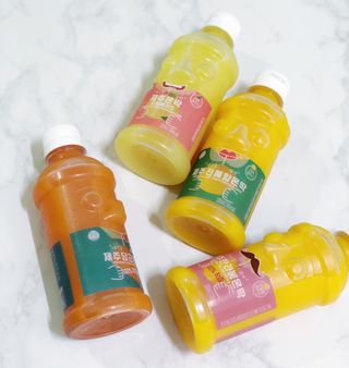 탐라원 제주의 맛, 몬딱주스 4종세트 - 한라봉몬딱주스, 천혜향몬딱주스, 청귤에이드, 당근몬딱주스 — 5점을 준 리뷰어가 2021년 9월 올린 사용 사진