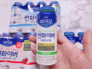 LIVE 매일바이오 썬화이버 드링킹 요거트 — 5점을 준 리뷰어가 2022년 8월 올린 사용 사진
