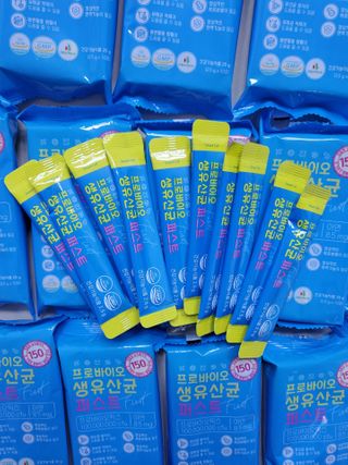 헬스업 핼스업 프로바이오 생유산균 퍼스트 — 5점을 준 리뷰어가 2021년 2월 올린 사용 사진