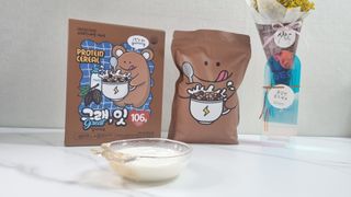 바디랩 체중조절용 프로틴시리얼 그래잇 — 5점을 준 리뷰어가 2022년 4월 올린 사용 사진