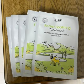 세뚜아(Cettua) [세뚜아] 포레스트 수딩 마스크 Cettual Forest  Soothing Mask 5매 — 5점을 준 리뷰어가 2024년 1월 올린 사용 사진