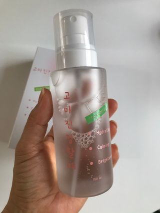 [시카앰플] 묘오한 고마진정할때 진정 스프레이 앰플 150ml — 3.5점을 준 리뷰어가 2021년 1월 올린 사용 사진