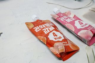 참앤들황토농원 10가지 맛, 입맛대로 스페셜하게~ 가볍게 한 포 땡! 곤약젤리 스페셜 패키지 130ml x 30포 — 5점을 준 리뷰어가 2023년 1월 올린 사용 사진