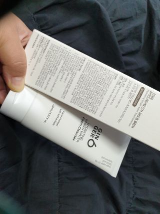 GINGER6 하이드레이팅 진저 워터 폼클렌징 — 5점을 준 리뷰어가 2021년 10월 올린 사용 사진