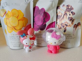 딜라이트 프로젝트 바삭한 원물칩 3종 고구마칩, 자색고구마칩, 느타리버섯칩 [총 6봉지] — 5점을 준 리뷰어가 2022년 3월 올린 사용 사진