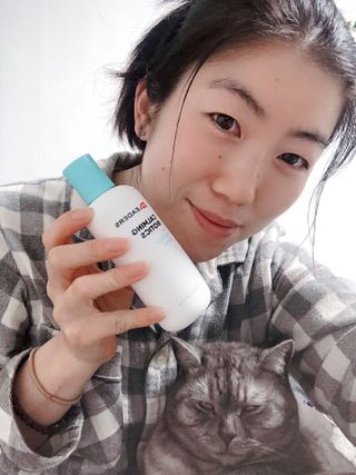 리더스코스메틱 리더스 카밍 바이오틱스 에센스 워터 — 4.5점을 준 리뷰어가 2021년 3월 올린 사용 사진