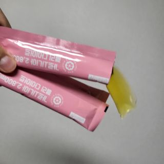 주식회사 얼굴반쪽 [얼굴반쪽 가르시니아 2,800mg] x 14포 1주 젤리 다이어트 보조제 체지방감소 — 5점을 준 리뷰어가 2021년 12월 올린 사용 사진
