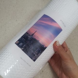 부직포나라 중금속유해물질ZERO 뜯어쓰는 주방 일회용수세미 60매 2매 — 5점을 준 리뷰어가 2022년 10월 올린 사용 사진