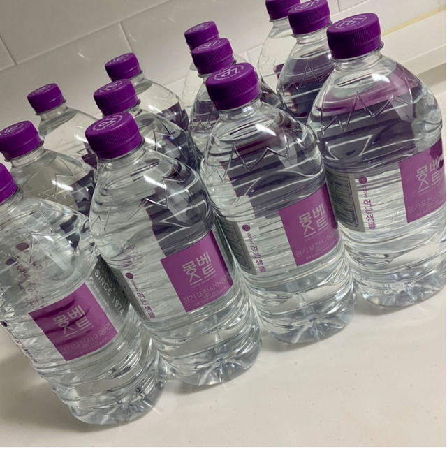 MONTBEST 1L 12입 리뷰 사진