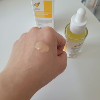 랑벨 비타 에너지 잡티 앰플 50ml 고농축 비타민, 저자극, 수분 촉촉, 미백 앰플 — 5점을 준 리뷰어가 2022년 3월 올린 사용 사진