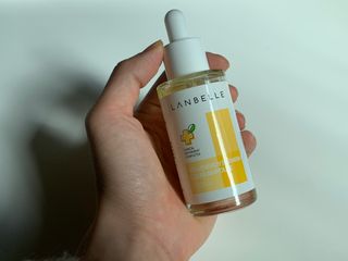 랑벨 비타 에너지 잡티 앰플 50ml 고농축 비타민, 저자극, 수분 촉촉, 미백 앰플 — 5점을 준 리뷰어가 2022년 3월 올린 사용 사진