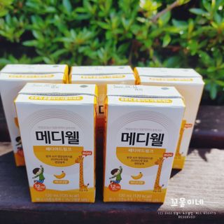 메디웰 페디아드링크 미니 바나나맛 — 5점을 준 리뷰어가 2022년 5월 올린 사용 사진