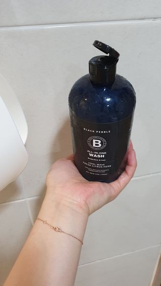 블랙페블 올인원 워시 쿨 웨이브 500ml — 5점을 준 리뷰어가 2021년 4월 올린 사용 사진