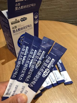 메이준뉴트리 슈퍼 포스트바이오틱스 — 5점을 준 리뷰어가 2021년 5월 올린 사용 사진