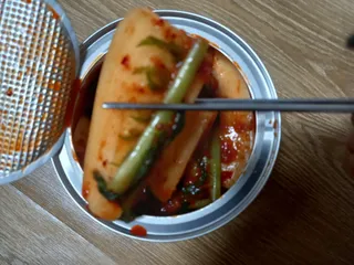 셰프애찬 알타리김치 총각김치 1kg — 5점을 준 리뷰어가 2022년 10월 올린 사용 사진