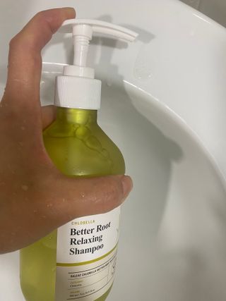 달리프 클로렐라 베러 루트 릴렉싱 샴푸 500ml — 4점을 준 리뷰어가 2021년 5월 올린 사용 사진