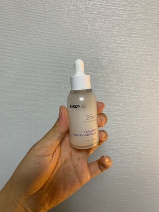 파시랩 세라마이드 하이드레이팅 앰플 — 4점을 준 리뷰어가 2021년 8월 올린 사용 사진