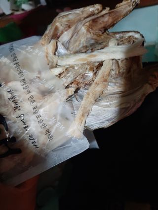 [오늘바스켓] 용대리 손질하늘태 130g — 5점을 준 리뷰어가 2021년 6월 올린 사용 사진