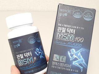 체인미 관절 및 연골건강에 도움을 줄수있는 관절닥터 MSM100 — 4.5점을 준 리뷰어가 2021년 12월 올린 사용 사진