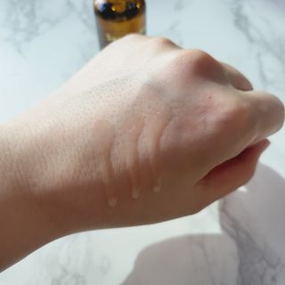 스킨큐어 산다화 비타민c 화이트닝 에센스 30ml — 5점을 준 리뷰어가 2022년 2월 올린 사용 사진