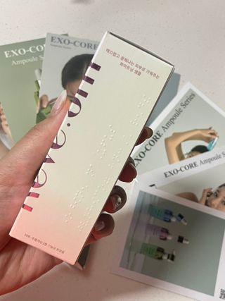 나우 [리브엠] 123억개 엑소좀으로 채운 눈부신 광채, 엑소코어 화이트닝 텐션 앰플 — 4점을 준 리뷰어가 2023년 9월 올린 사용 사진