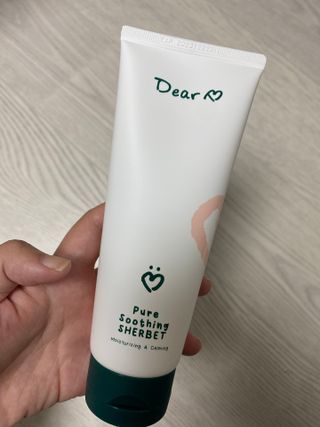 디어비 퓨어 수딩 샤벳 — 5점을 준 리뷰어가 2021년 7월 올린 사용 사진