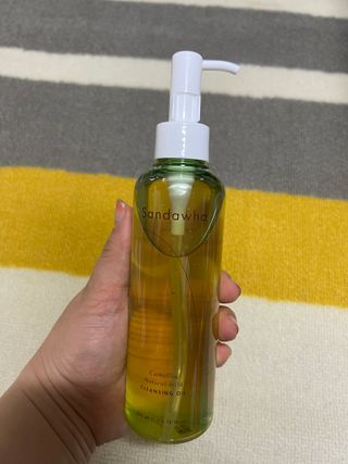 스킨큐어 산다화 순한 클렌징 동백 오일 200ml — 5점을 준 리뷰어가 2023년 5월 올린 사용 사진