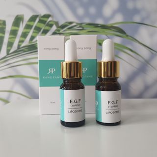랑팡 EGF+FGF 10ppm 리포좀 앰플 원액 10ml — 5점을 준 리뷰어가 2021년 10월 올린 사용 사진