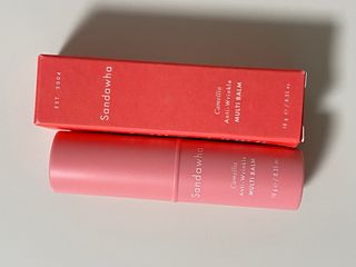 스킨큐어 산다화 카멜리아 안티 링클 멀티밤 — 5점을 준 리뷰어가 2022년 10월 올린 사용 사진