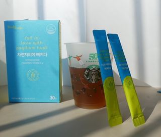 메디포스트 모비타 바디코드 식이섬유 차전자피에 빠지다 30포 — 5점을 준 리뷰어가 2023년 2월 올린 사용 사진
