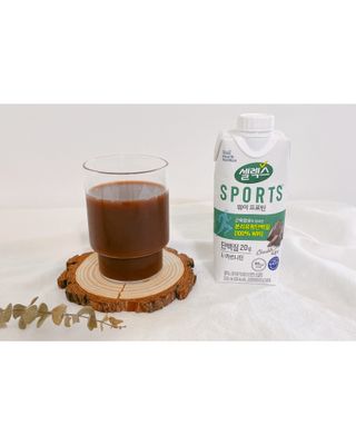 셀렉스스포츠 셀렉스 스포츠 드링크 초콜릿 _ 330ml x 12팩 — 5점을 준 리뷰어가 2021년 11월 올린 사용 사진