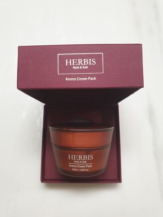 약손명가코스메틱 헤르비스 아로마 크림팩 50ml — 4점을 준 리뷰어가 2021년 2월 올린 사용 사진