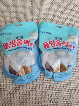 (주) 피치코리아 신기한 물방울떡 젤리 x2개입 — 5점을 준 리뷰어가 2023년 5월 올린 사용 사진
