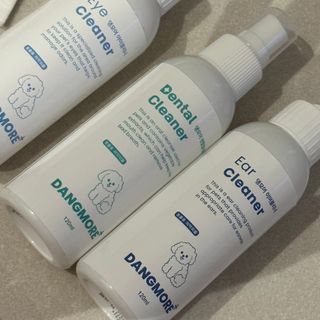 [댕모어 클리너 3종] 아이클리너 / 이어클리너 / 덴탈클리너 3종 세트 (120ml) — 4점을 준 리뷰어가 2023년 8월 올린 사용 사진